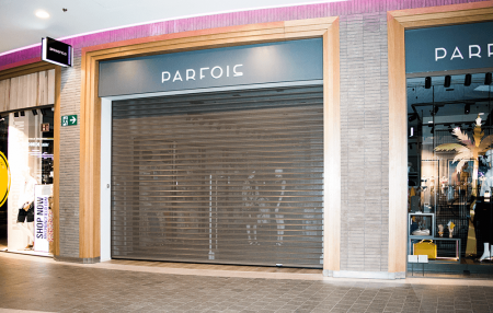 Grille de magasin micro-perforé RAL 7006 - PARFOIS - Rive Gauche