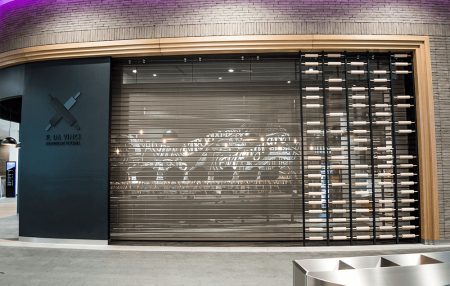 Grilles de magasin micro-perforés en Alu - IL DA VINCI - Rive Gauche